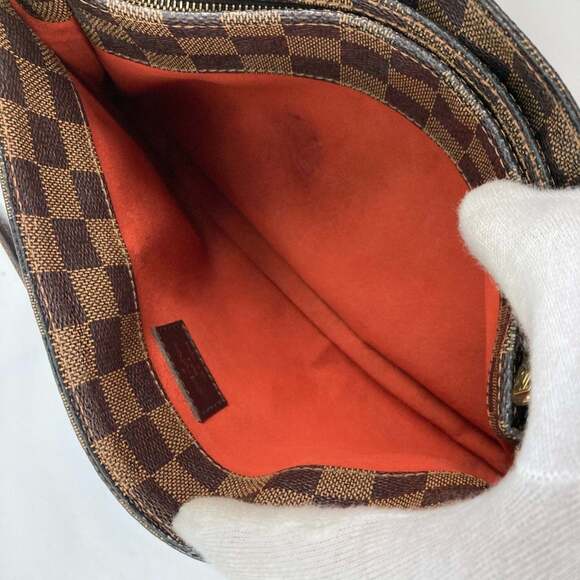 LOUIS VUITTON Authentic Brown Damier Canvas Shoulder Bag - Picture 14 of 16